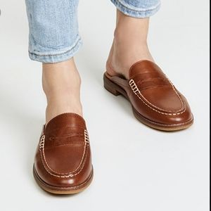 Sperry Seaport Fina Mules - 10 - Tan - Like New